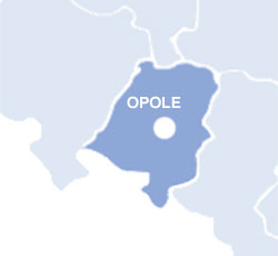 mapa opolskie - opole 